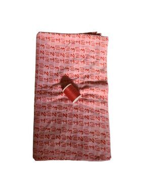 Vintage Knit Tubular Fabric with Thread